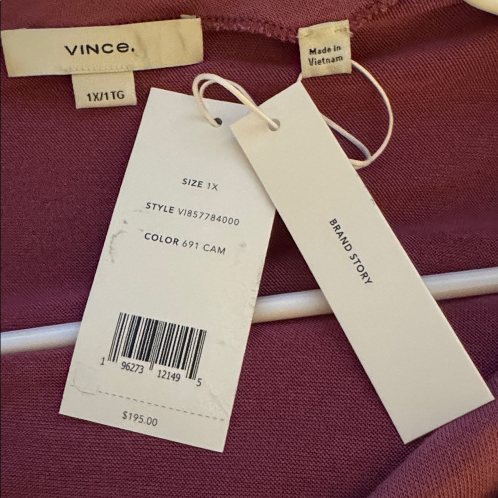 VINCE Drape Neck L/S - Picture 6 of 6